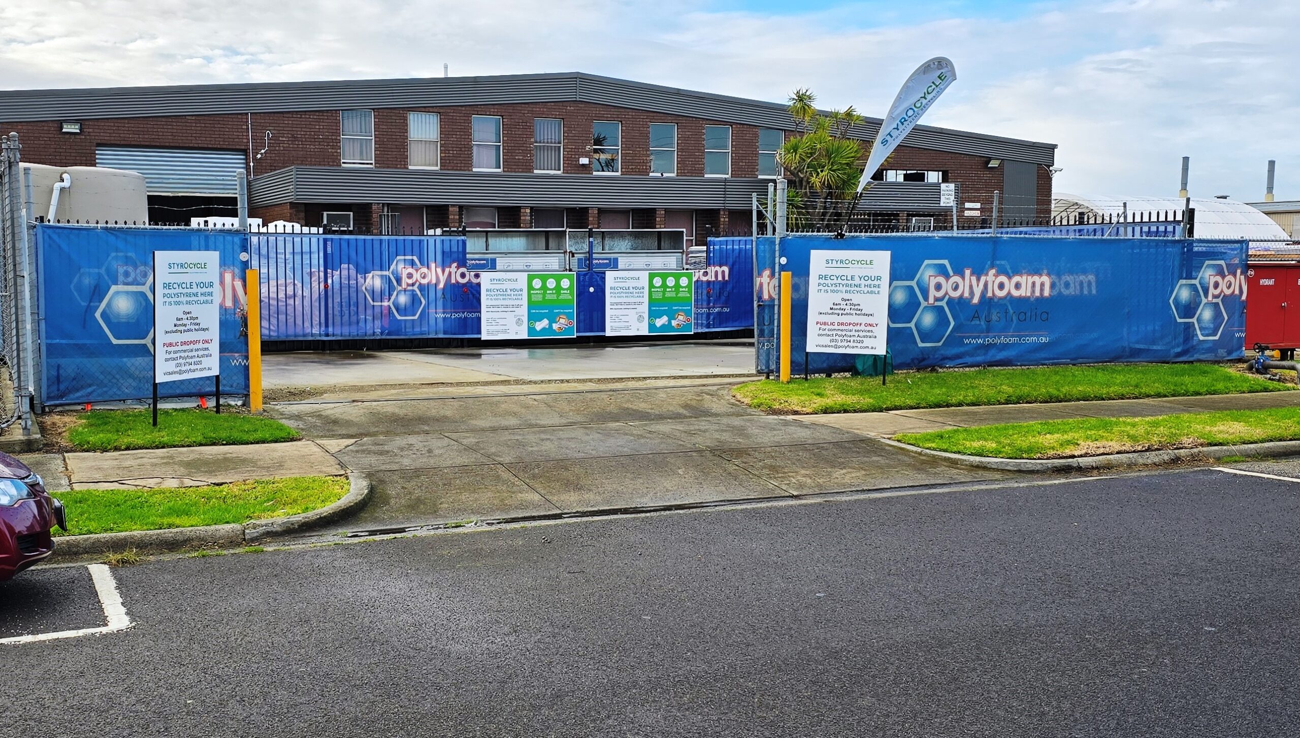 Polyfoam Dandenong Site New Recycling Drop-off